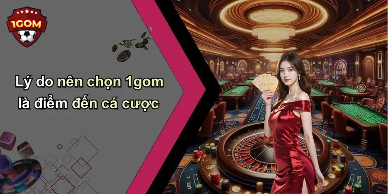 Lý do nên chọn 1gom là điểm đến cá cược