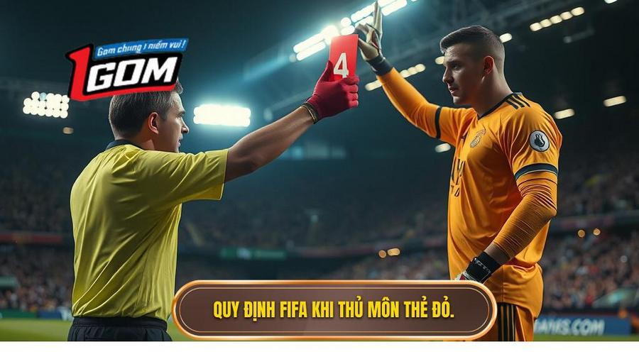 1. Quy định Fifa Khi Thủ Môn Thẻ đỏ.