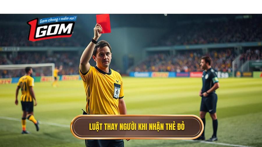 2. Luật Thay Người Khi Nhận Thẻ đỏ