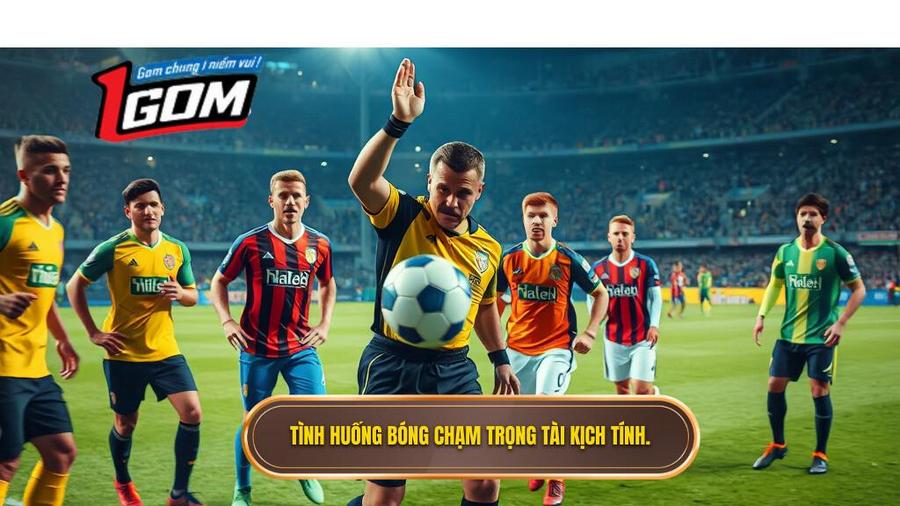 2. Tình Huống Bóng Chạm Trọng Tài Kịch Tính.