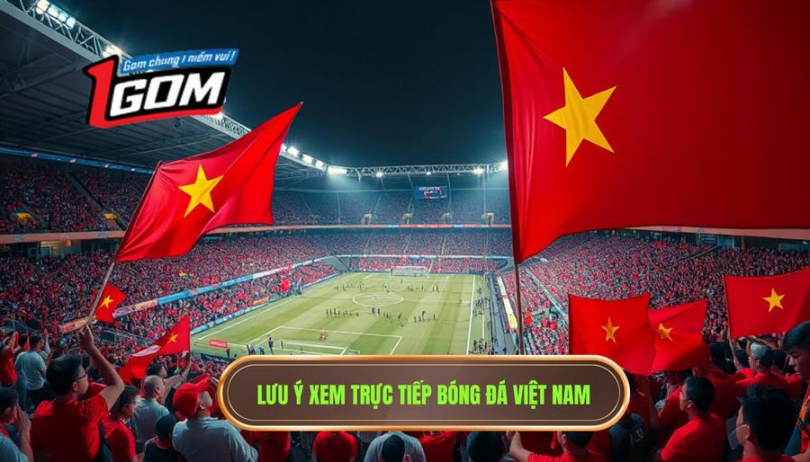 Những lưu ý quan trọng khi xem trực tiếp bóng đá Việt Nam hôm nay