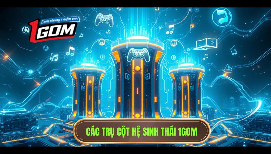 2. Các trụ cột chính trong hệ sinh thái giải trí 1GOM 2. Các trụ cột chính trong hệ sinh thái giải trí 1GOM